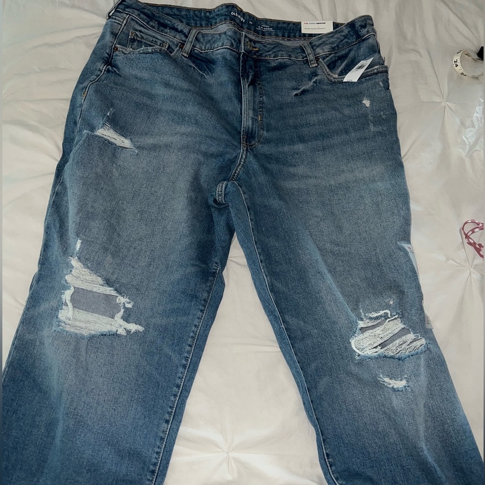 Old Navy High Rise O.G. Loose jeans size 20 NWT